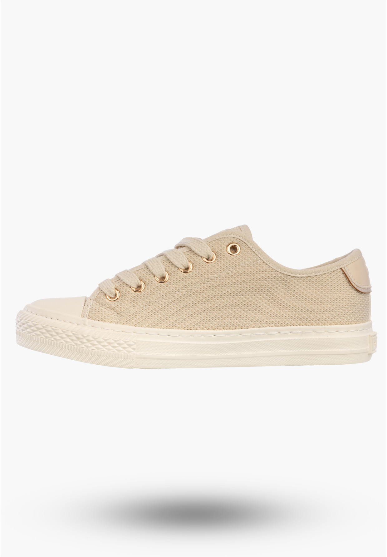 Trampki Damskie BIG STAR Sportowe Buty Niskie Beżowe RR274767