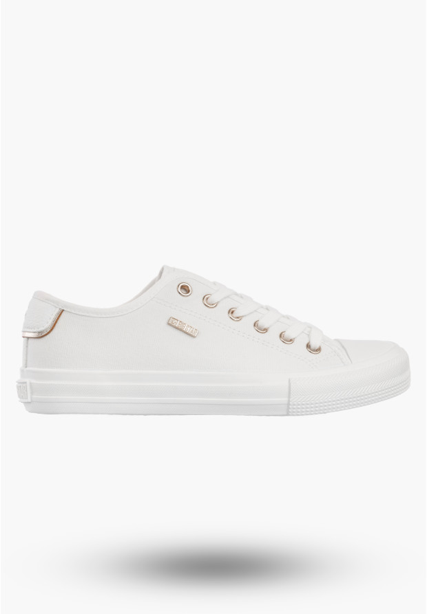 Trampki Damskie BIG STAR Sportowe Buty Tenisówki Białe TT274003