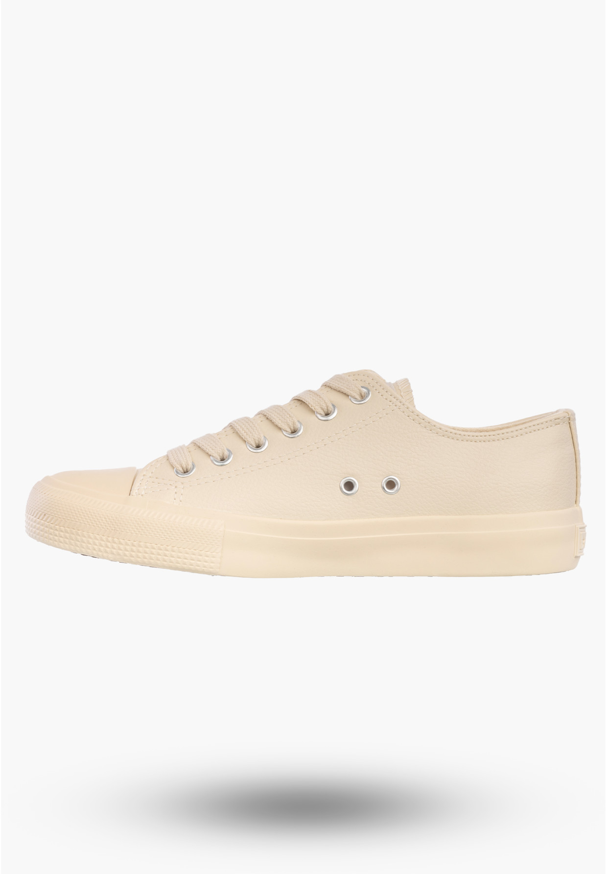 Trampki Damskie BIG STAR Ekoskóra Sportowe Buty Beżowe TT274019