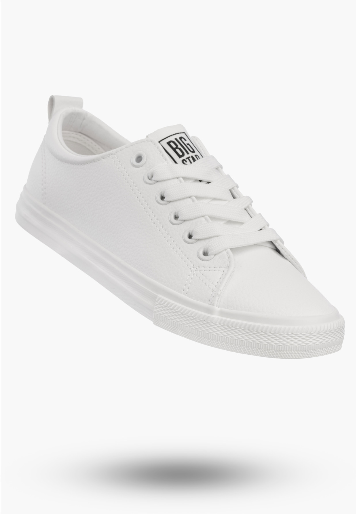 Trampki Damskie BIG STAR Sportowe Buty Tenisówki Białe JJ274311