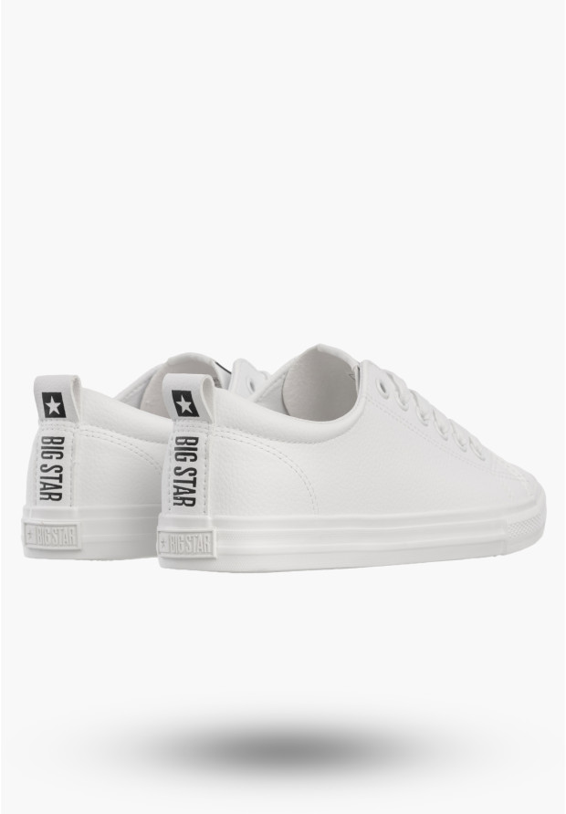 Trampki Damskie BIG STAR Sportowe Buty Tenisówki Białe JJ274311