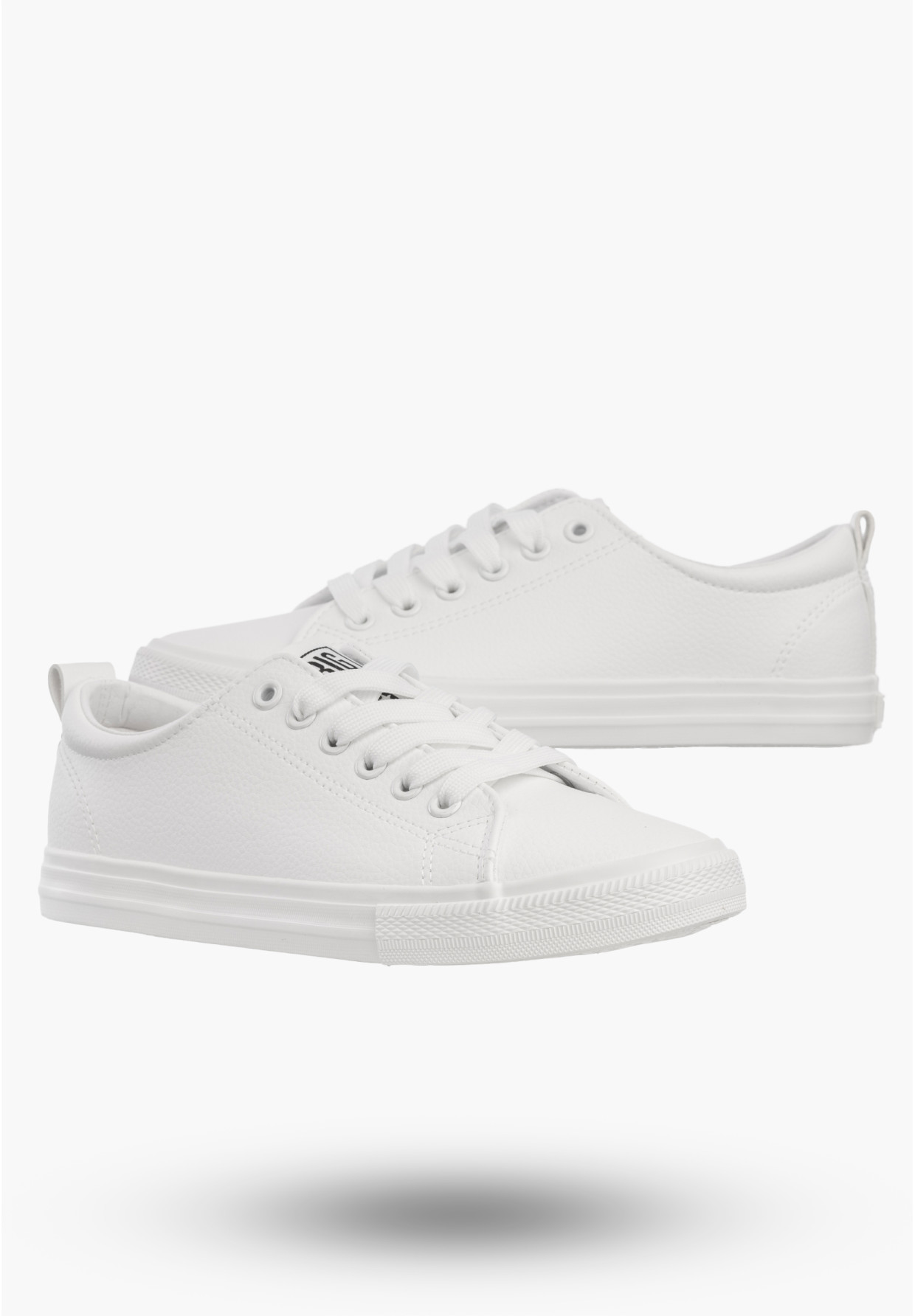 Trampki Damskie BIG STAR Sportowe Buty Tenisówki Białe JJ274311