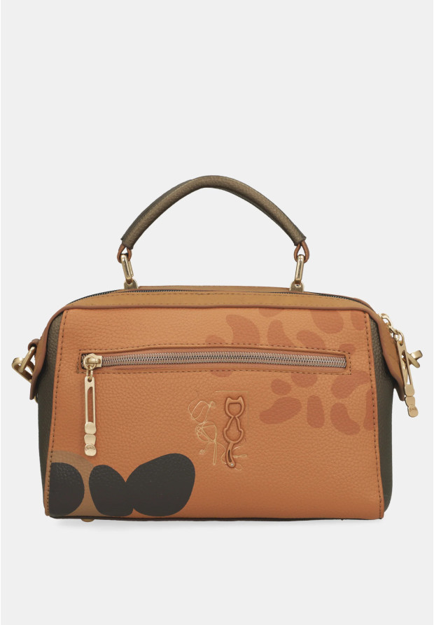 Torebka Damska ANEKKE Torba Na Ramię Crossbody Brązowa GAIA 42873-443