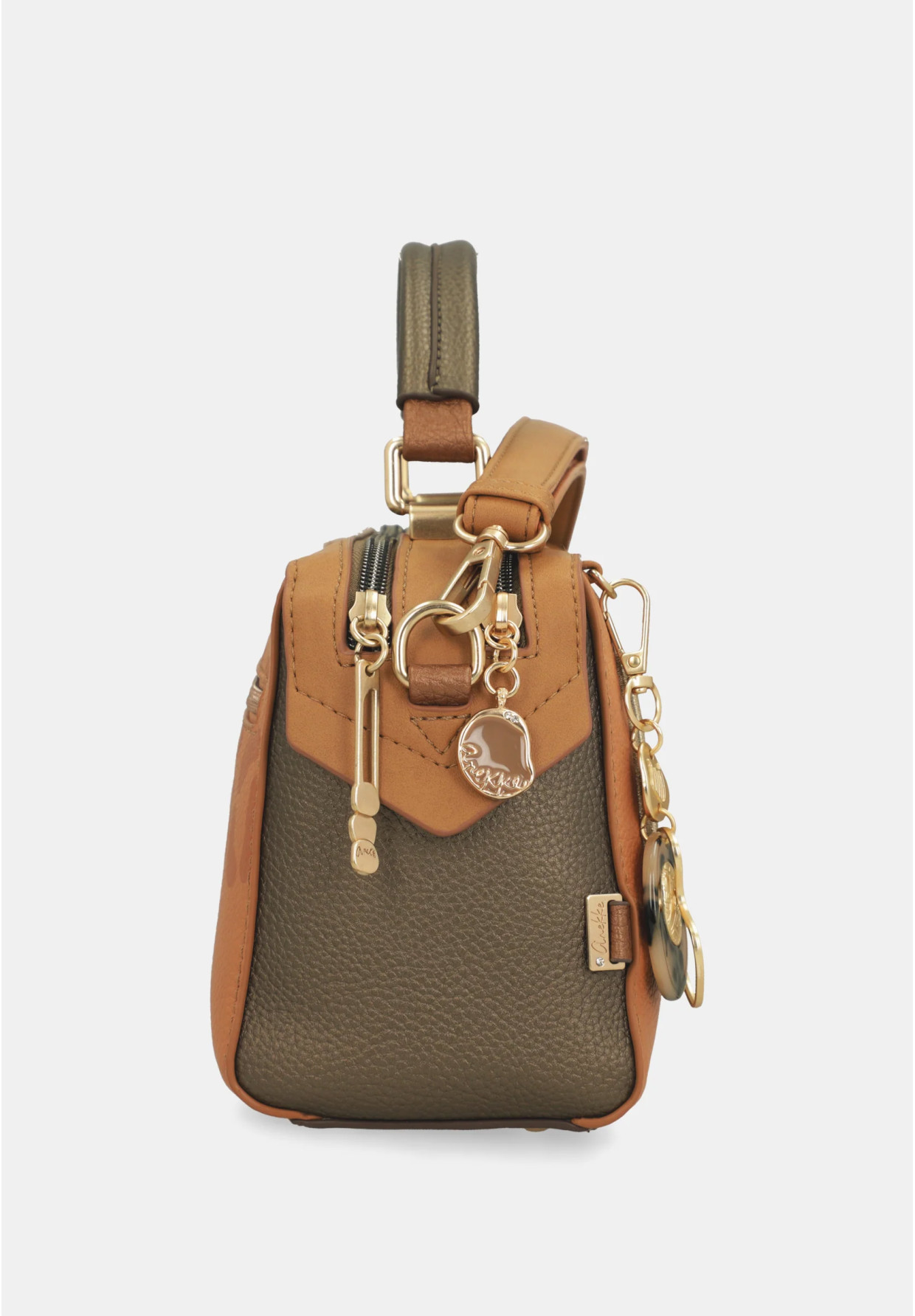 Torebka Damska ANEKKE Torba Na Ramię Crossbody Brązowa GAIA 42873-443