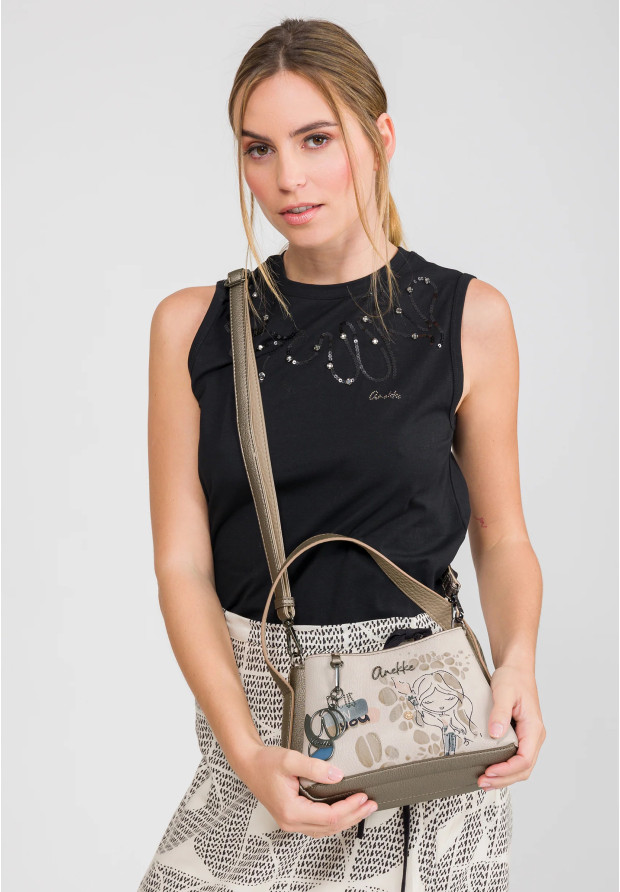 Torebka Damska ANEKKE Średnia do ręki Crossbody Olympia GAIA 42743-446