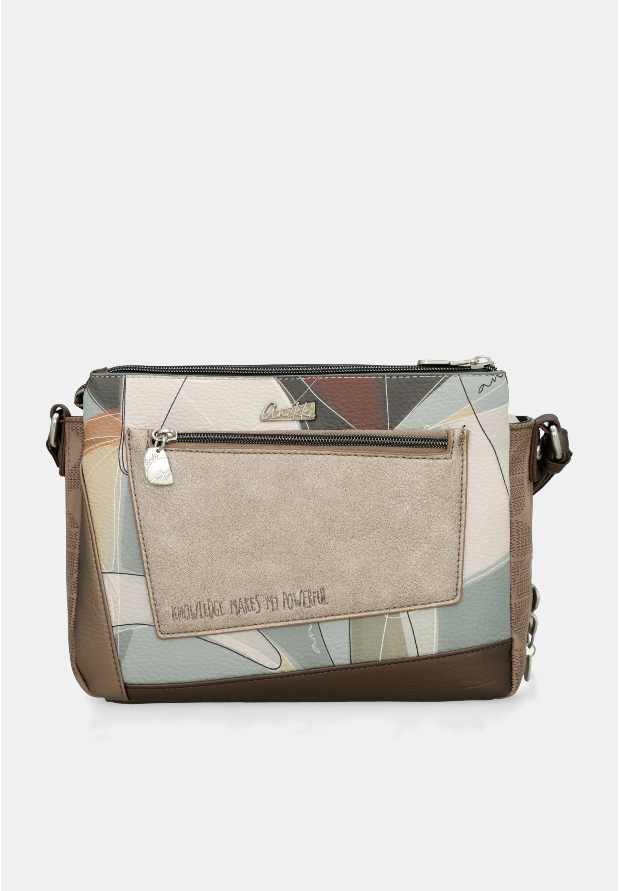 Torebka Damska ANEKKE Torba Na Ramię Crossbody Brązowa SOPHIA 42803-184