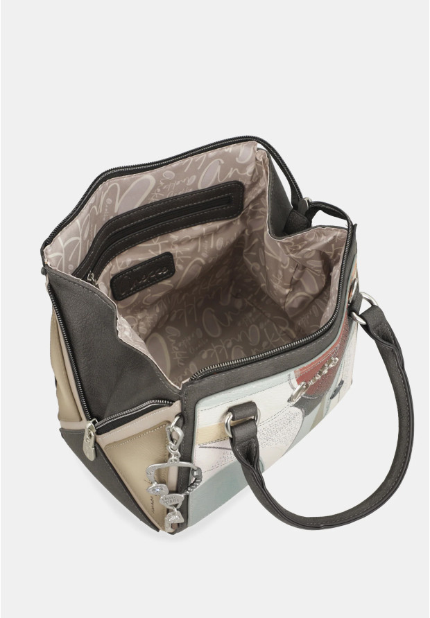 Torebka Damska ANEKKE Torba Do Ręki Stylowa Multikolor AURALIS 42811-116