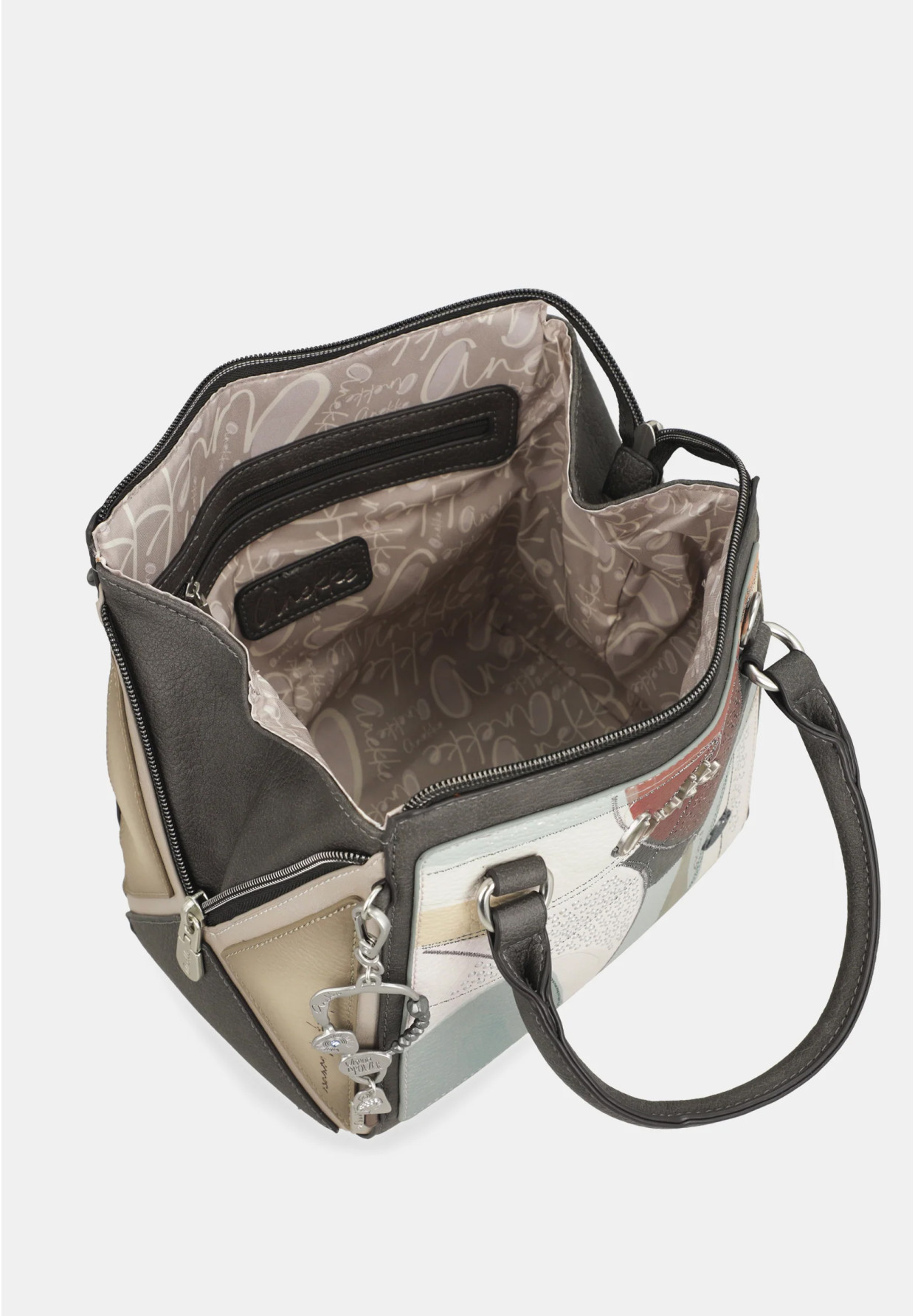 Torebka Damska ANEKKE Torba Do Ręki Stylowa Multikolor AURALIS 42811-116