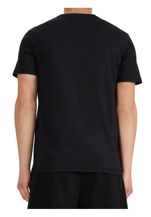 Koszulka Męska 4F T-shirt Z Logo Regular Czarny 4FWMM00TTSHM3341