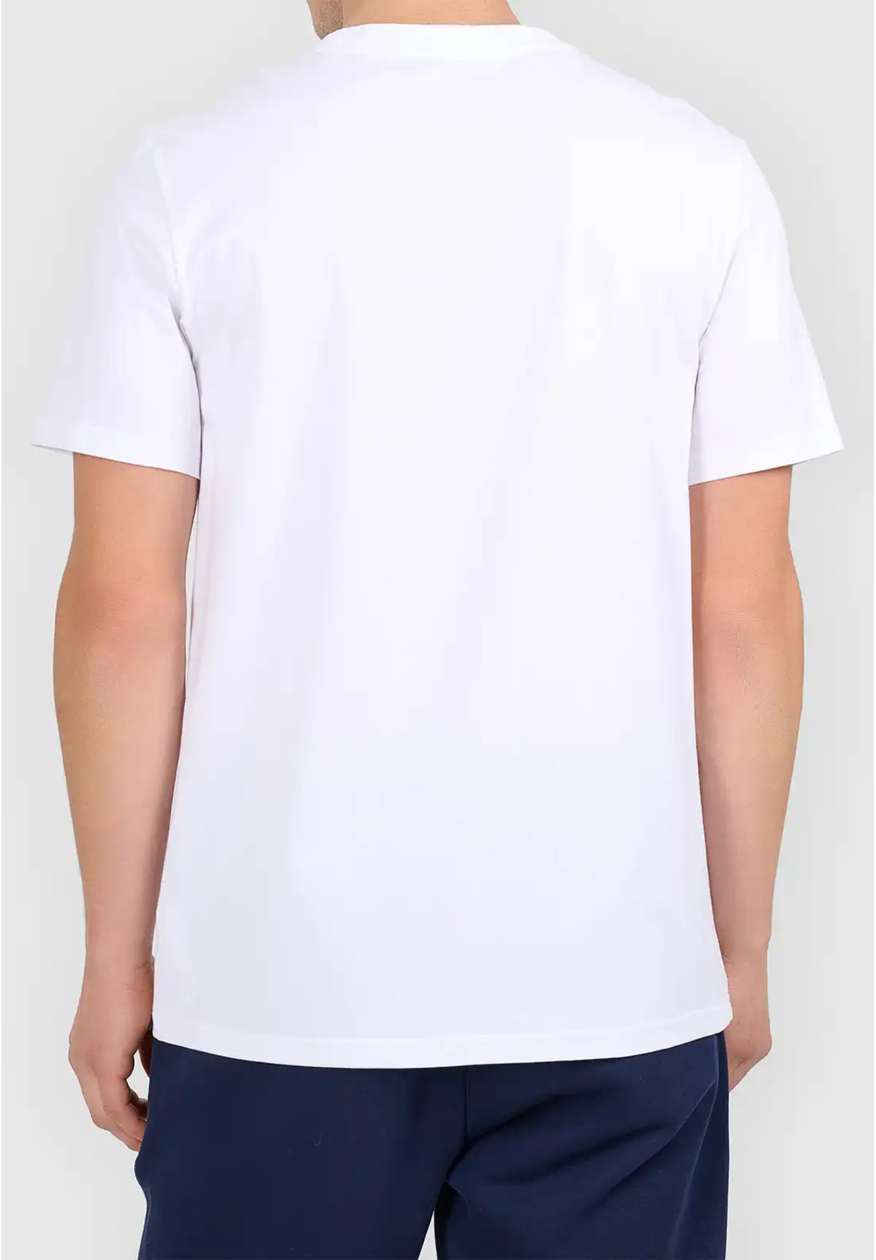 Koszulka Męska 4F T-shirt Z Logo Regular Biały 4FWMM00TTSHM3341
