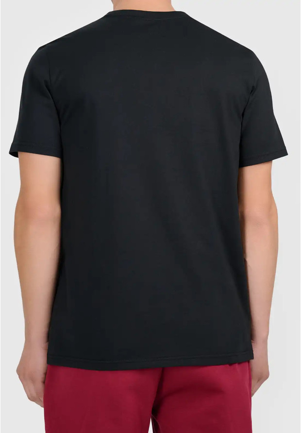 Koszulka Męska 4F T-shirt Z Logo Regular Czarny 4FWMM00TTSHM3341