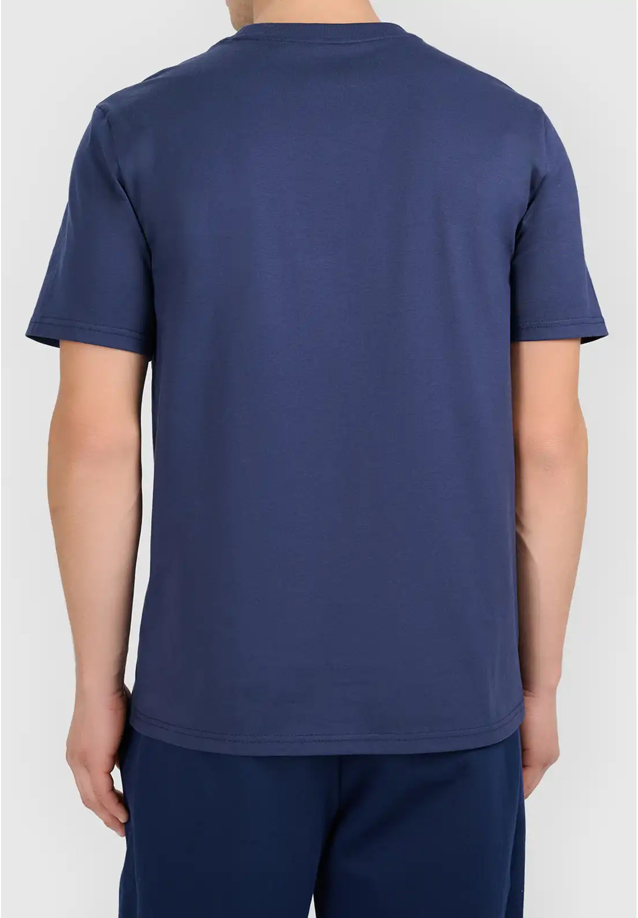 Koszulka Męska 4F T-shirt Z Logo Regular Granatowy 4FWMM00TTSHM3341