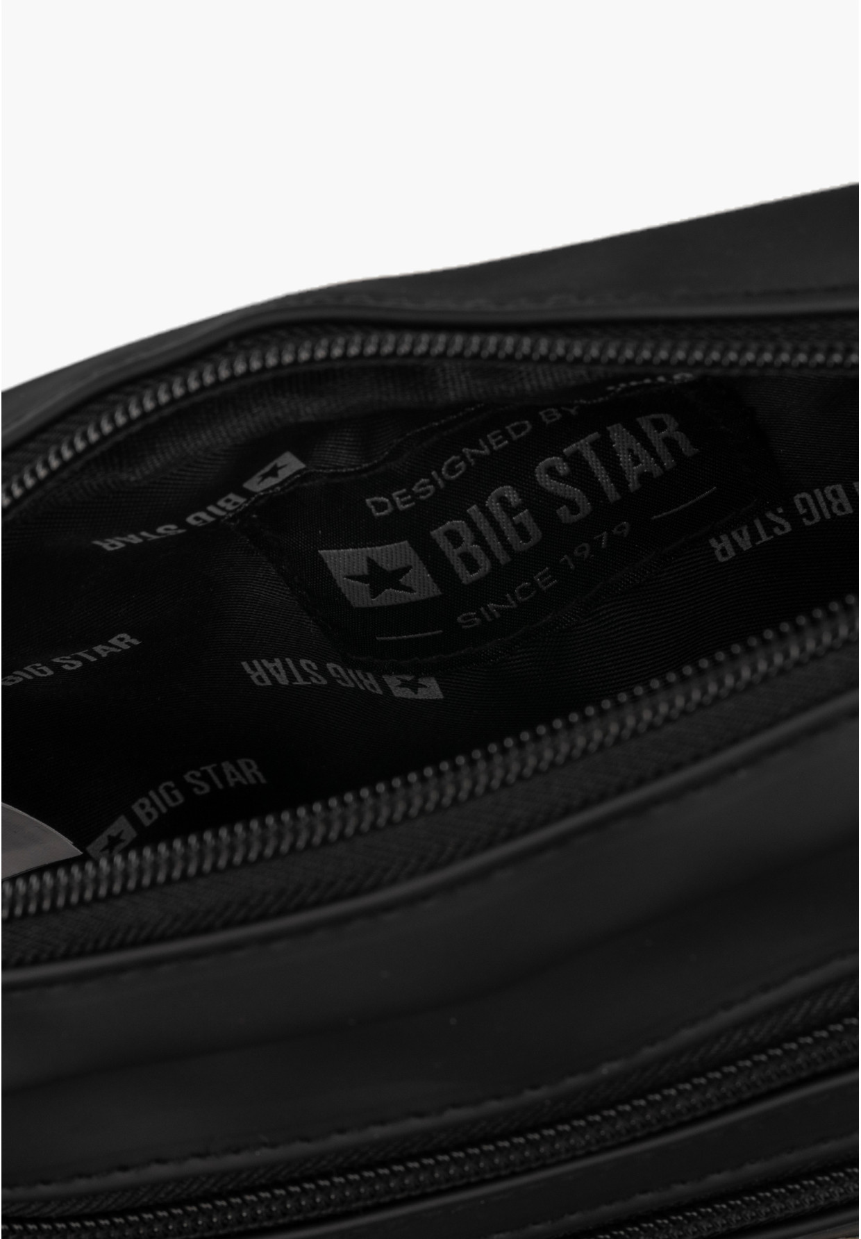Nerka Męska BIG STAR Saszetka Biodrowa Kompaktowa Czarna RR574095
