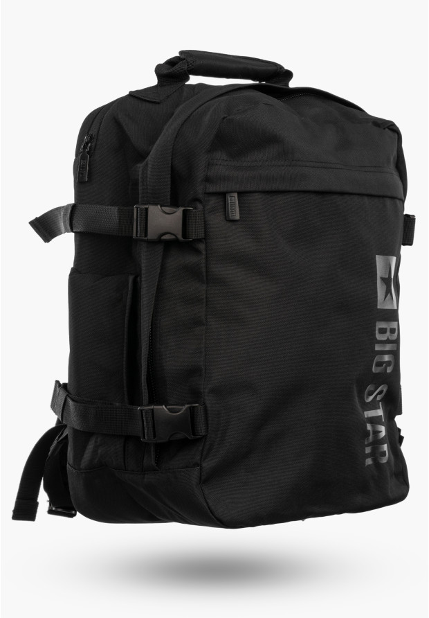 Plecak Kabinowy BIG STAR Funkcjonalny Podróżny Czarny RR574091