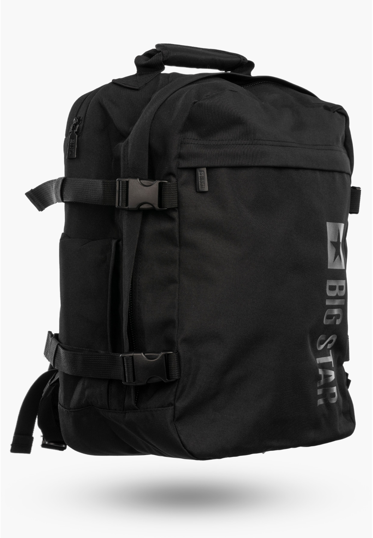 Plecak Kabinowy BIG STAR Funkcjonalny Podróżny Czarny RR574091