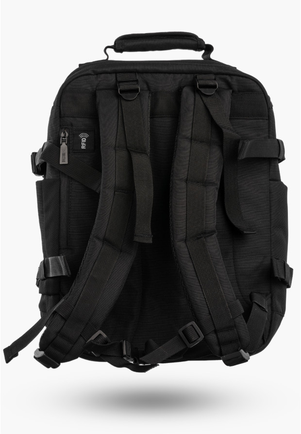 Plecak Kabinowy BIG STAR Funkcjonalny Podróżny Czarny RR574091