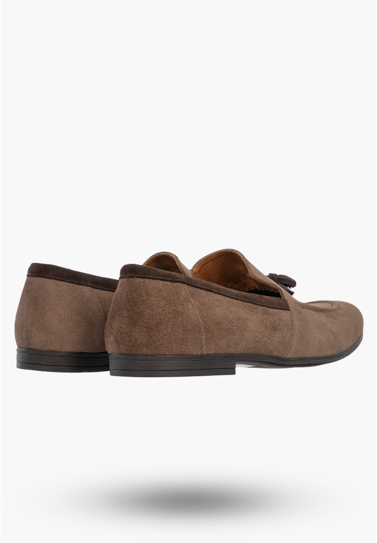 Półbuty Wizytowe Męskie Skórzane Buty Eleganckie Mokasyny Beżowe STENSKY