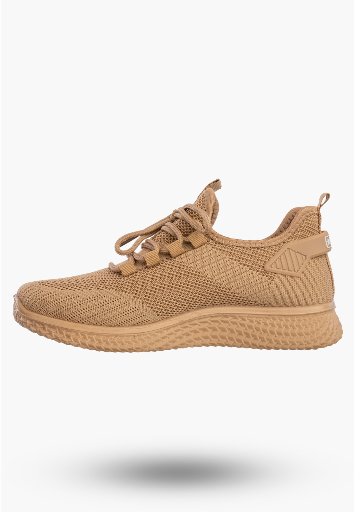 Sneakersy Damskie Wsuwane Buty Sportowe Lekkie Beżowe News 21TX02-3634