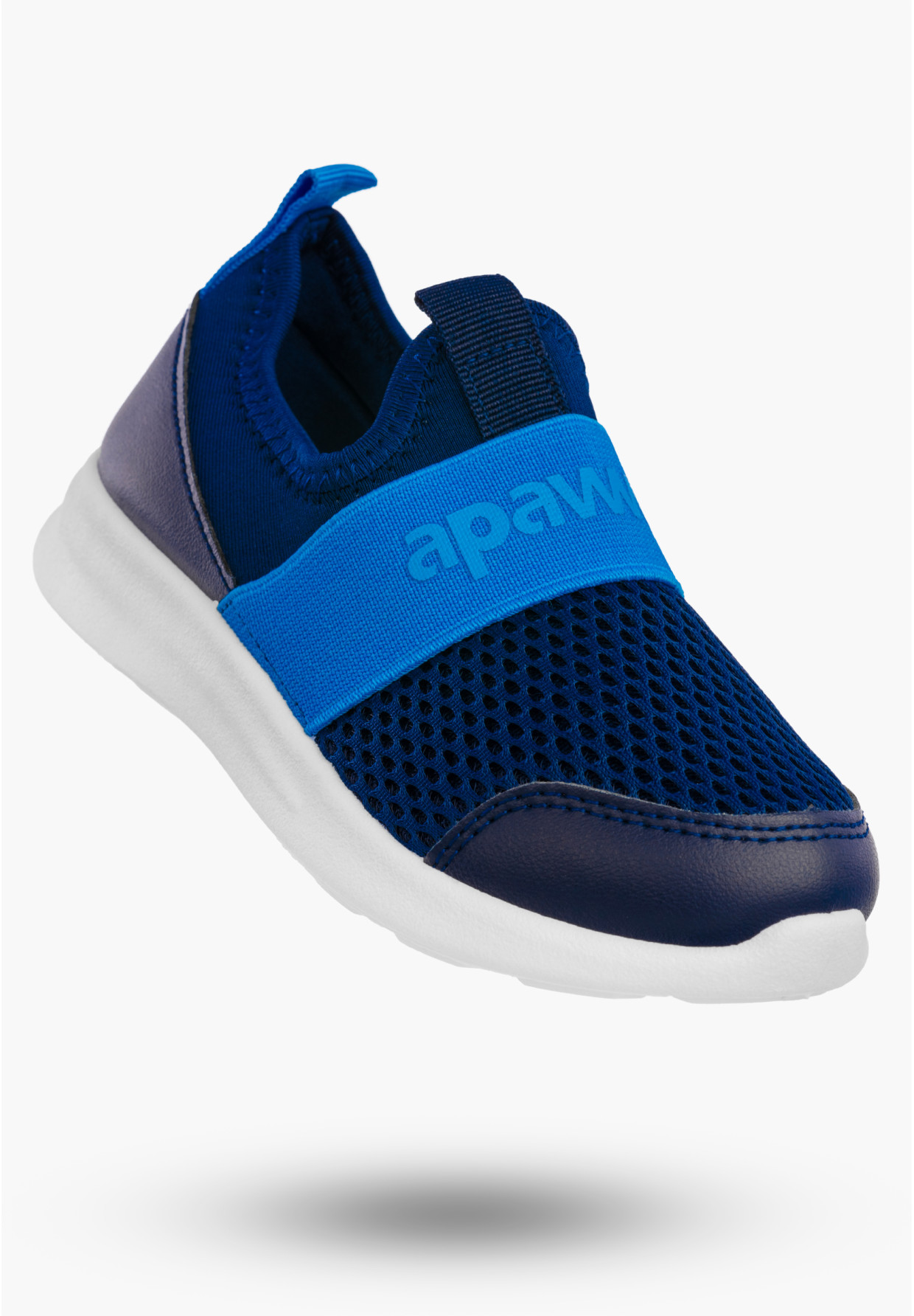 Sneakersy Dziecięce Wsuwane Buty Lekkie Sportowe Granatowe APAWWA ZC09