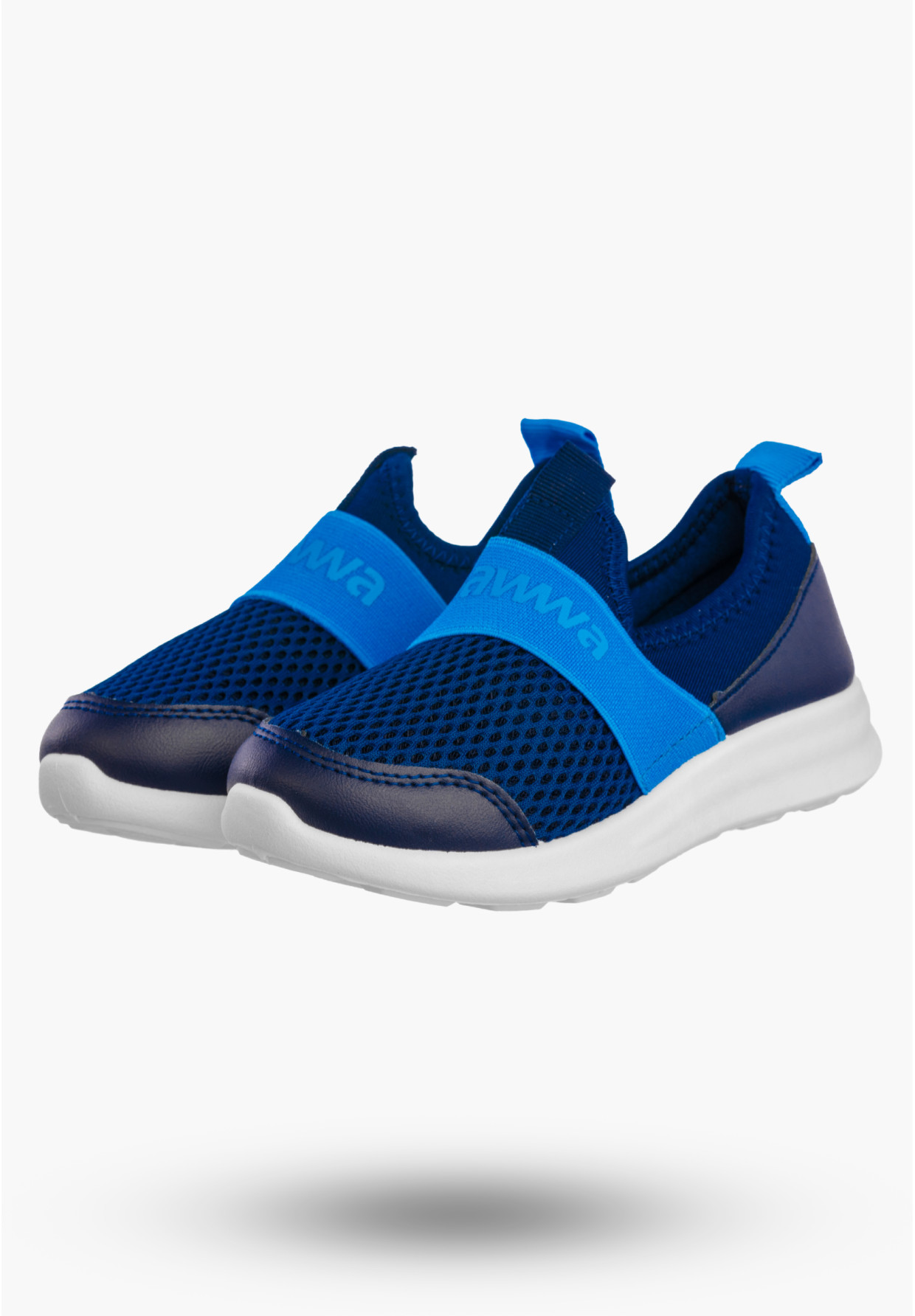 Sneakersy Dziecięce Wsuwane Buty Lekkie Sportowe Granatowe APAWWA ZC09
