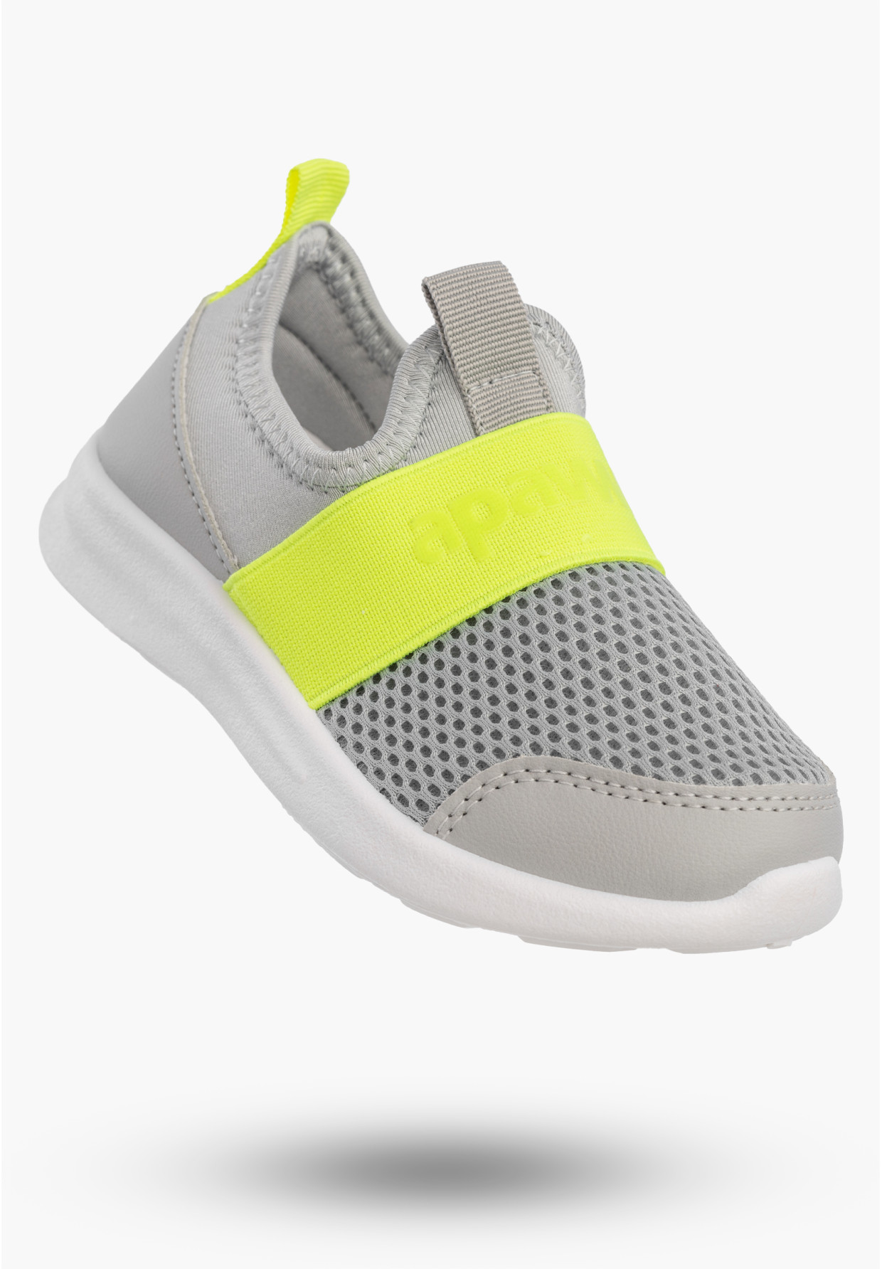 Sneakersy Dziecięce Wsuwane Buty Lekkie Sportowe Szare APAWWA ZC09/ZC10
