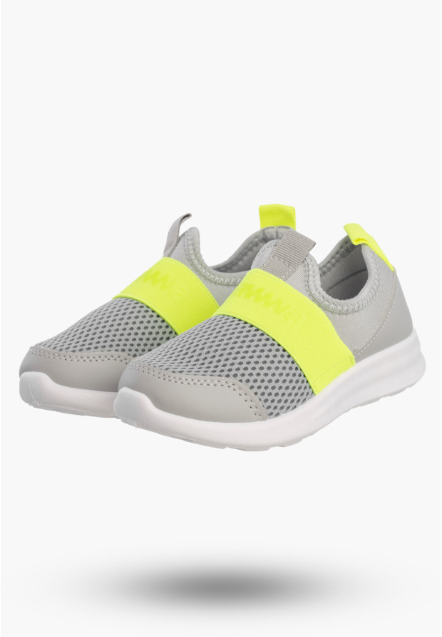 Sneakersy Dziecięce Wsuwane Buty Lekkie Sportowe Szare APAWWA ZC09/ZC10
