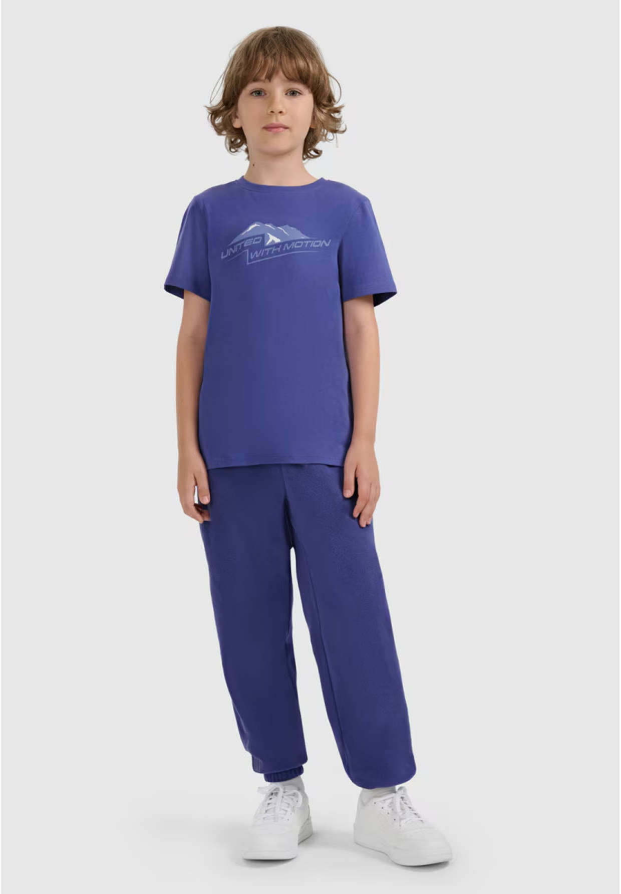 Koszulka Chłopięca 4F T-shirt Z Nadrukiem Granatowy 4FJWAW25TTSHM2404