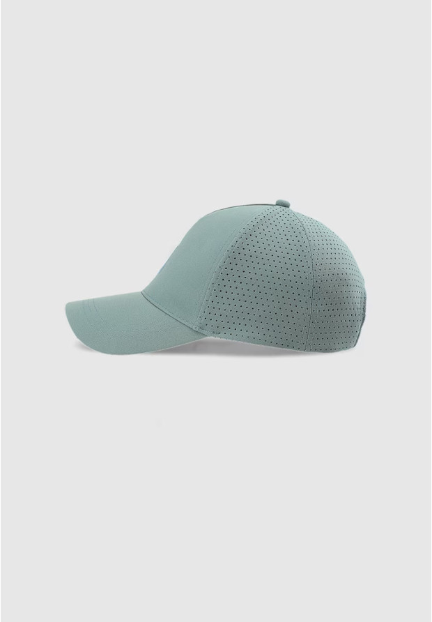 Czapka z daszkiem 4F Uniseks Sportowa Kaszkietówka Strapback Miętowa 4FWSS25ACABU372