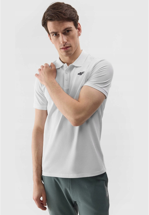Męskie polo 4F 100% bawełna