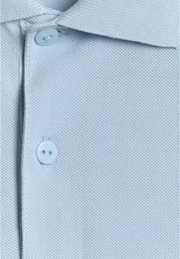 Koszulka Chłopięca 4F T-shirt Polo Z Kołnierzem Jasny Niebieski 4FJWSS26TPTSM662