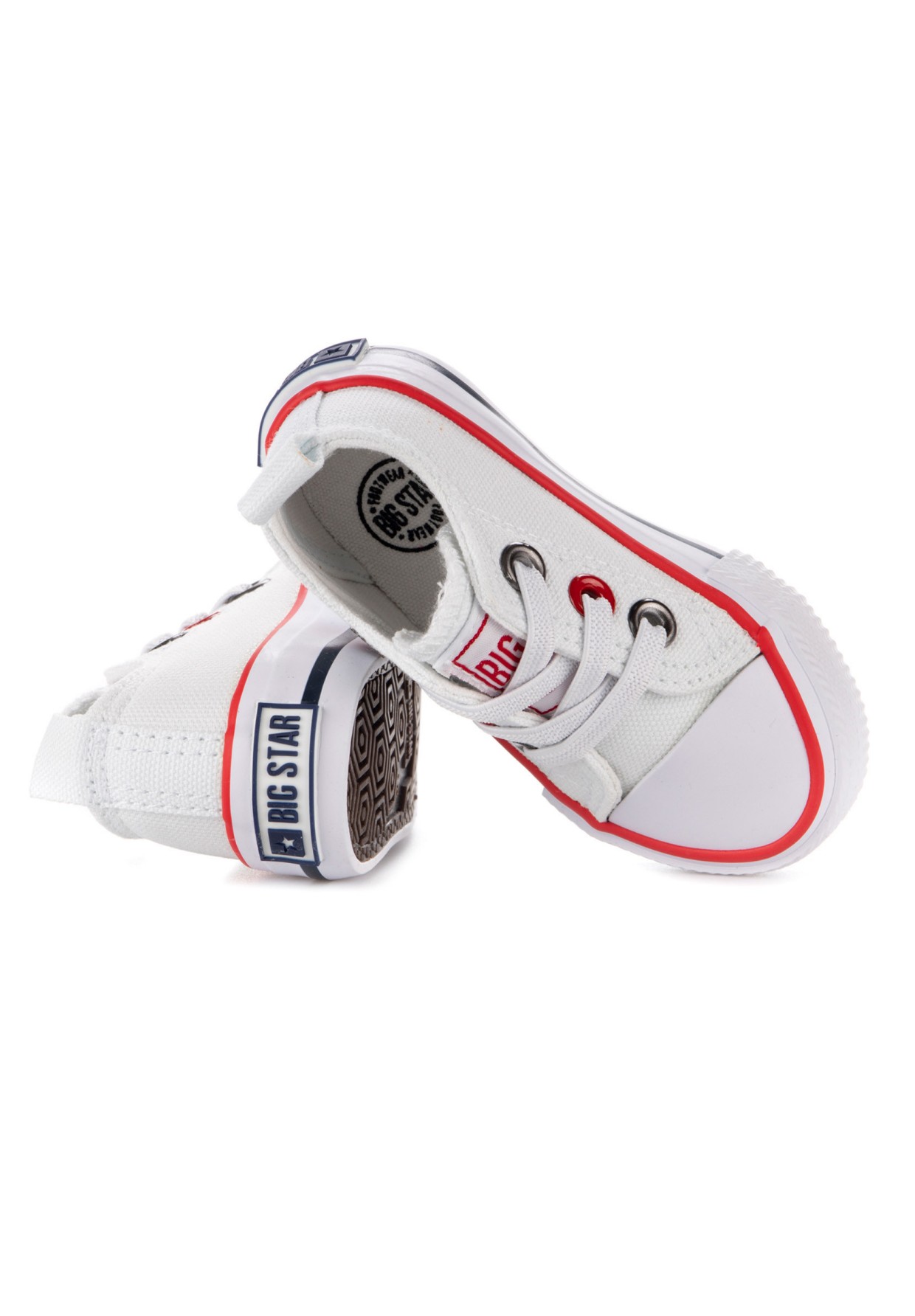 Trampki Dziecięce BIG STAR Białe HH374193