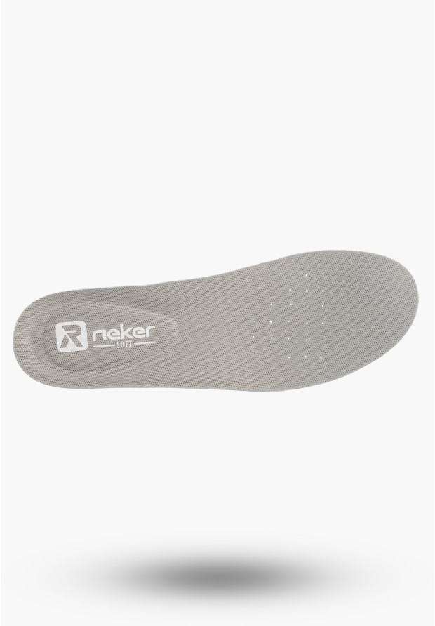 Buty Damskie RIEKER Półbuty Skórzane Sportowe Sneakersy Beżowe W2506-60
