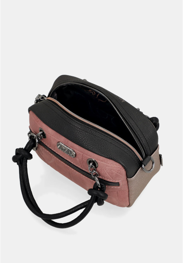 Torebka Damska ANEKKE Mała Do Ręki Stylowa Multikolor Mademoiselle 41801-399