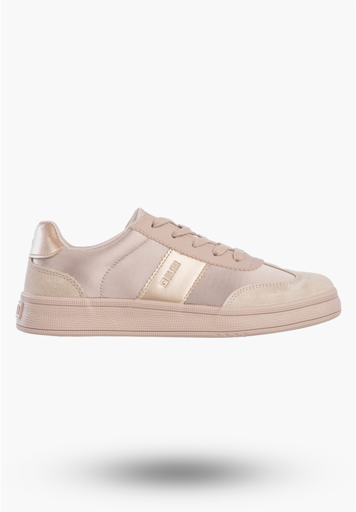 Sneakersy Damskie BIG STAR Buty Sportowe Niskie Casual Różowe TT274157