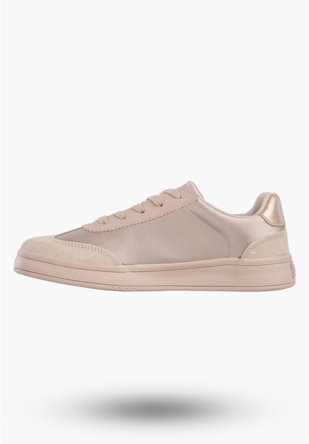 Sneakersy Damskie BIG STAR Buty Sportowe Niskie Casual Różowe TT274157