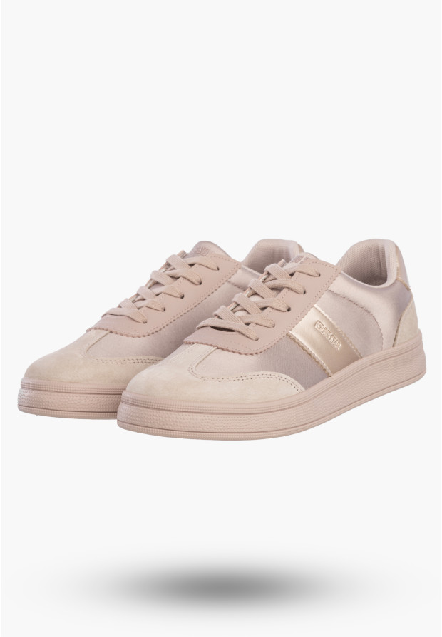 Sneakersy Damskie BIG STAR Buty Sportowe Niskie Casual Różowe TT274157