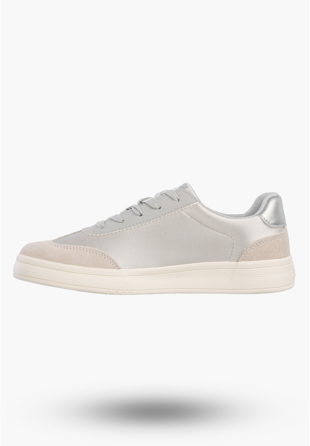 Sneakersy Damskie BIG STAR Buty Sportowe Niskie Casual Szary TT274156