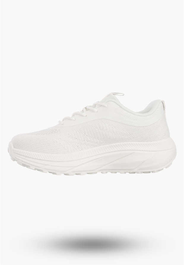 Sneakersy Damskie BIG STAR Buty Sportowe Na Platformie Casual Białe TT274341