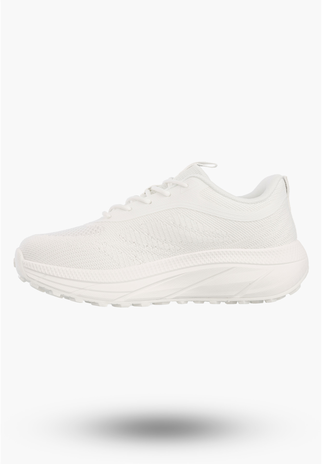 Sneakersy Damskie BIG STAR Buty Sportowe Na Platformie Casual Białe TT274341