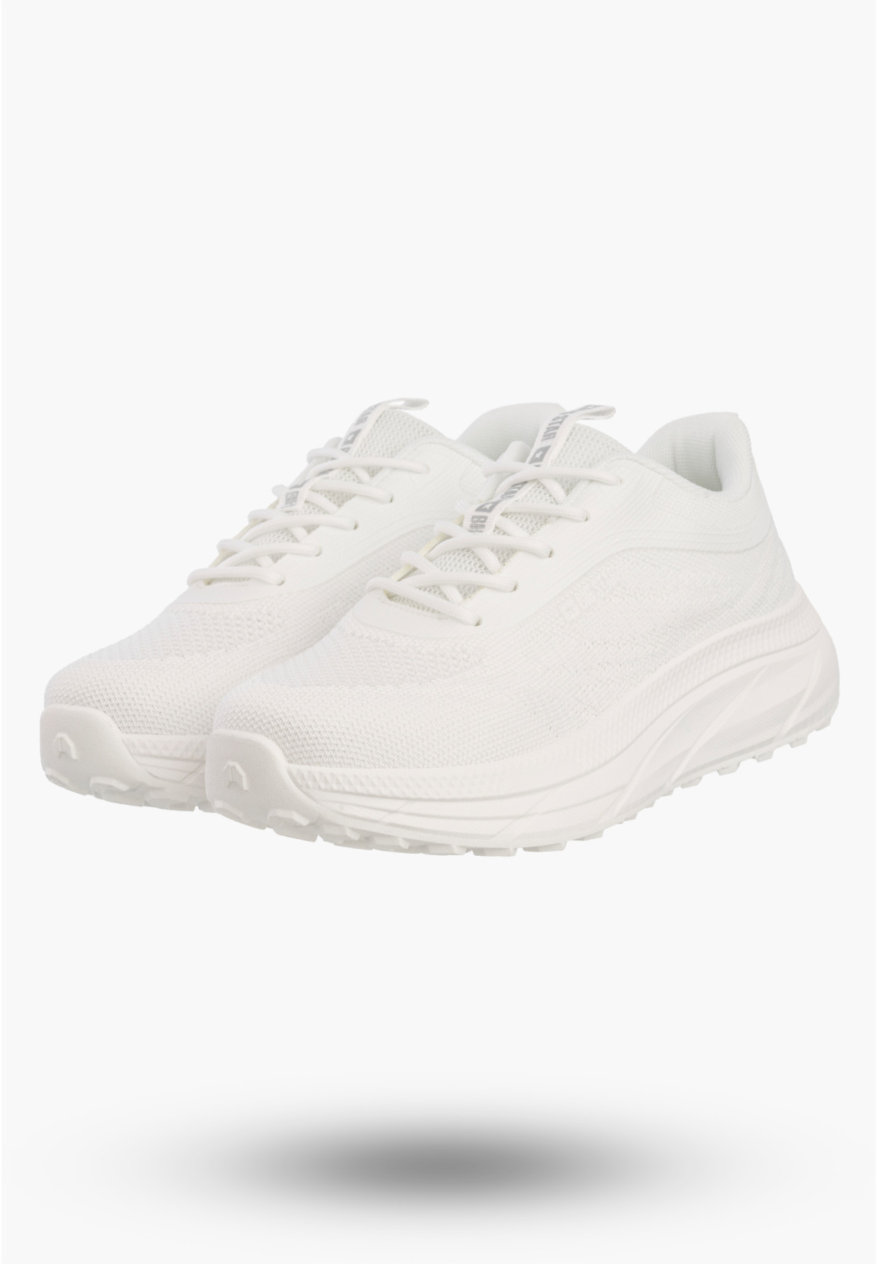 Sneakersy Damskie BIG STAR Buty Sportowe Na Platformie Casual Białe TT274341