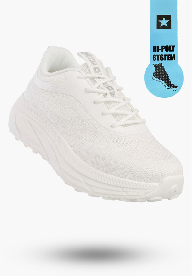 Białe sneakersy damskie BIG STAR sportowe