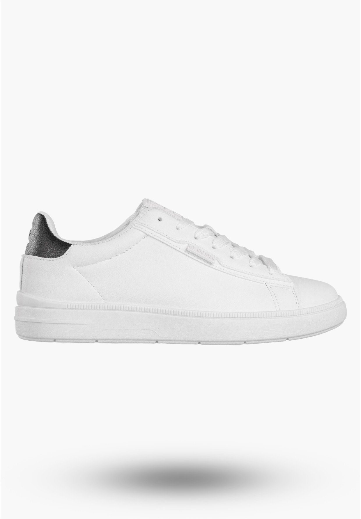 Tenisówki Męskie BIG STAR Buty Sportowe Ekoskóra Sneakersy Białe TT174331