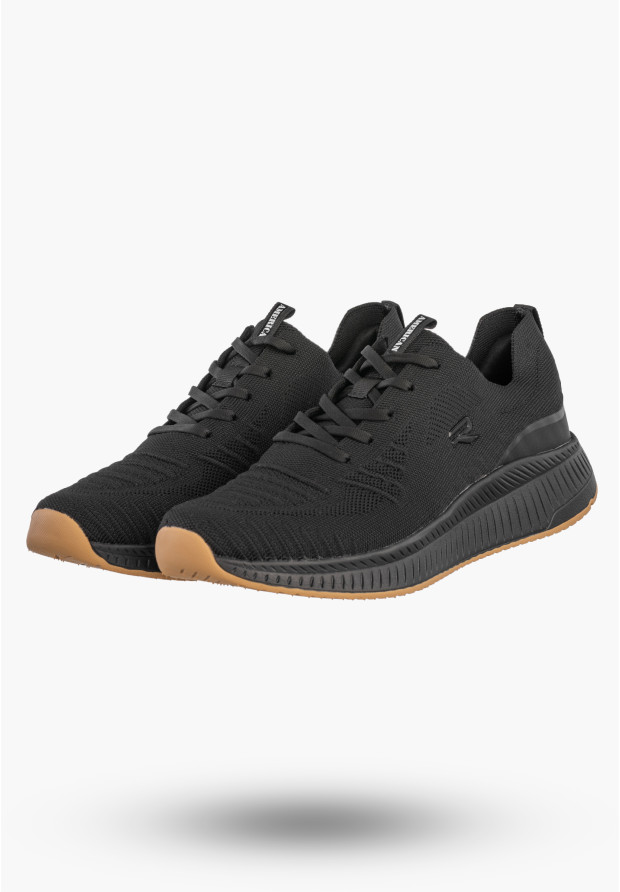 Sneakersy Męskie Buty Sportowe Lekkie Wygodne Półbuty Czarne AMERICAN CLUB RH173