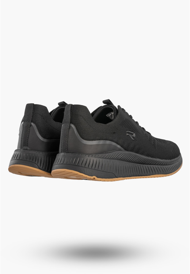 Sneakersy Męskie Buty Sportowe Lekkie Wygodne Półbuty Czarne AMERICAN CLUB RH173