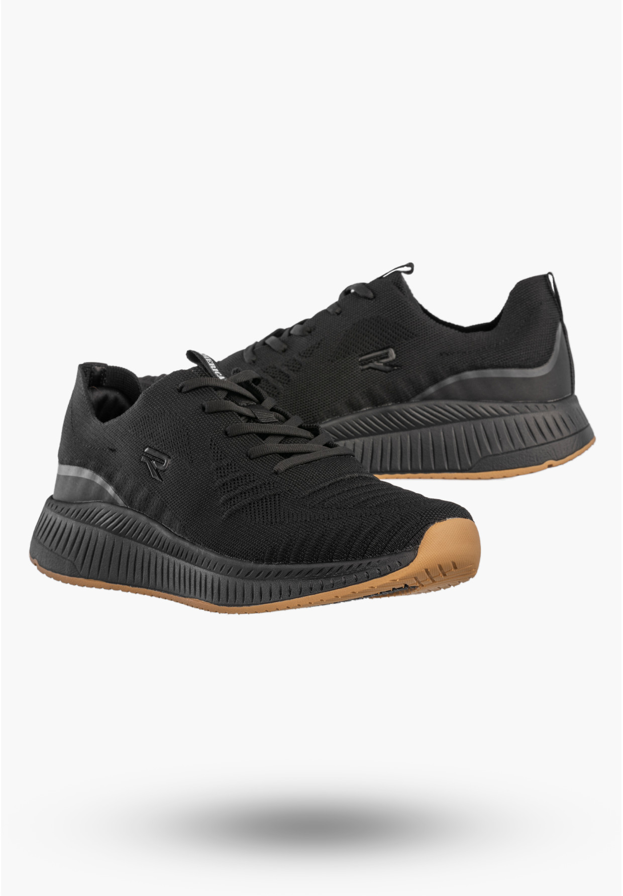 Sneakersy Męskie Buty Sportowe Lekkie Wygodne Półbuty Czarne AMERICAN CLUB RH173