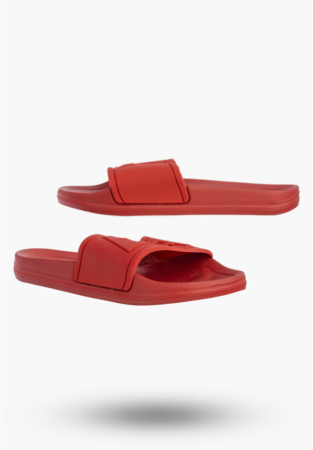 Klapki Dziecięce BIG STAR Klasyczne Sportowe Buty Na Basen Czerwone DD374156