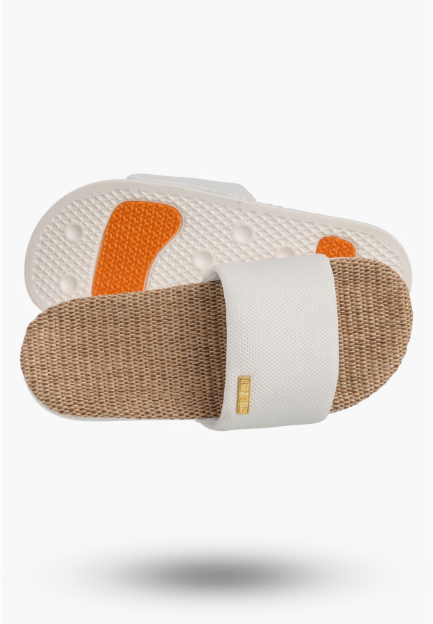 Klapki Damskie BIG STAR Klasyczne Buty Casual Letnie Białe RR274A103