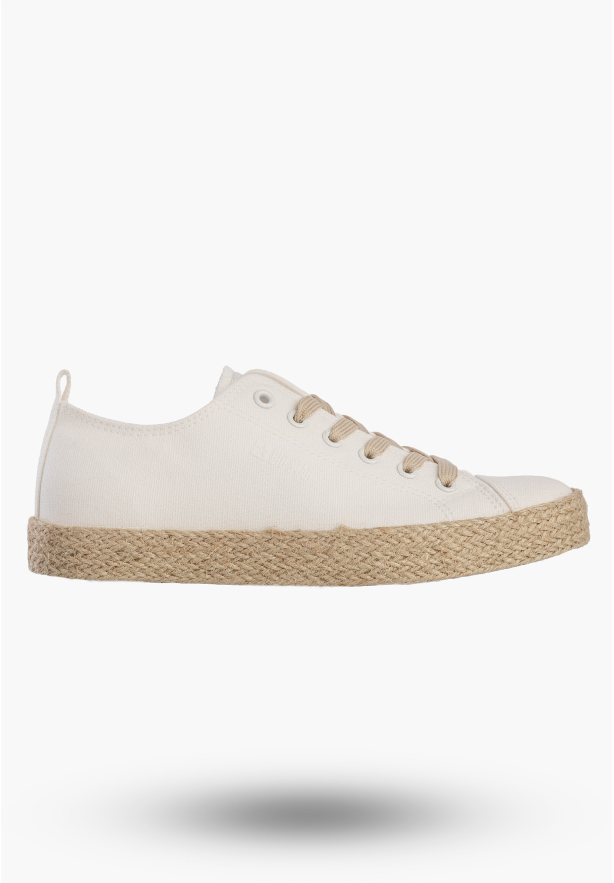 Trampki Damskie BIG STAR Sportowe Buty Espadryle Casual Białe TT274097