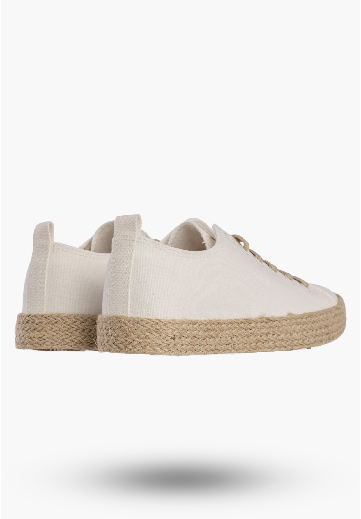 Trampki Damskie BIG STAR Sportowe Buty Espadryle Casual Białe TT274097