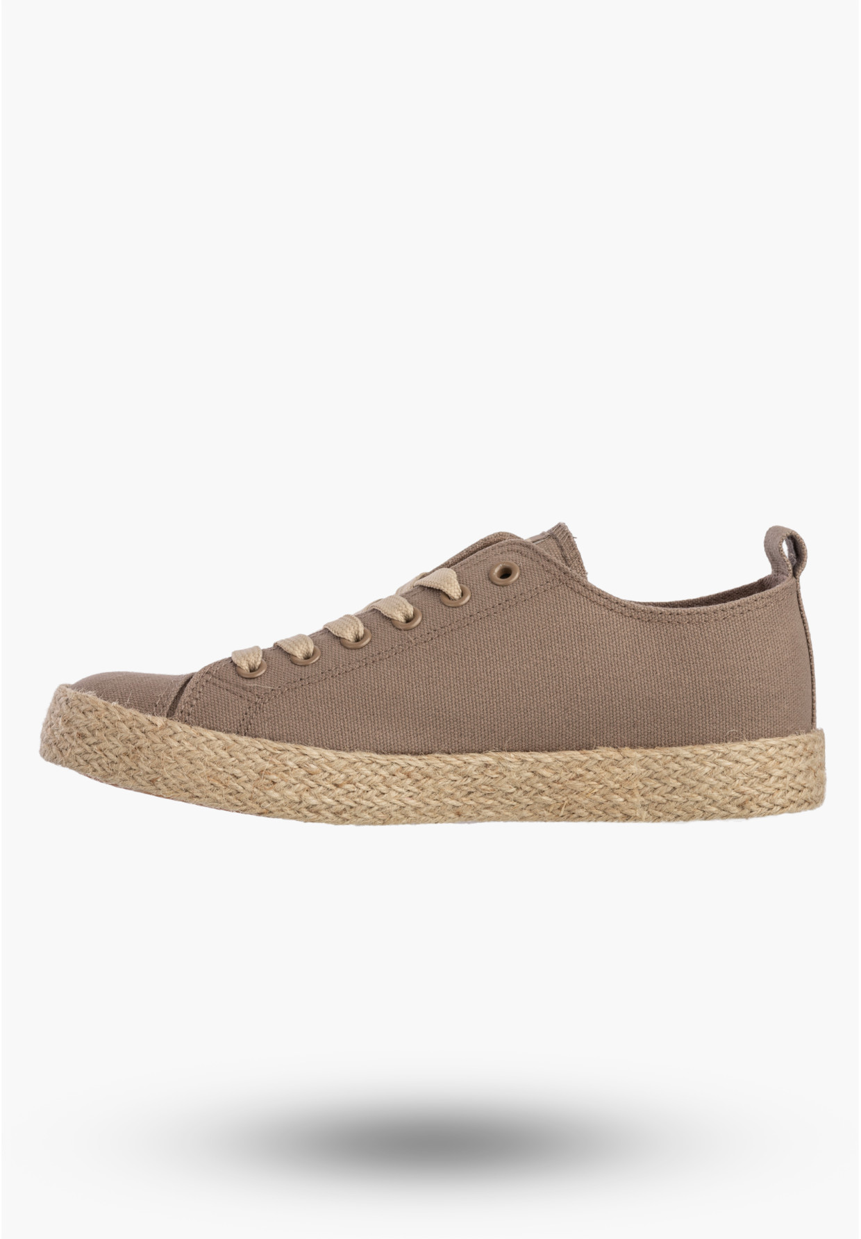 Trampki Damskie BIG STAR Sportowe Buty Espadryle Casual Brązowe TT274099